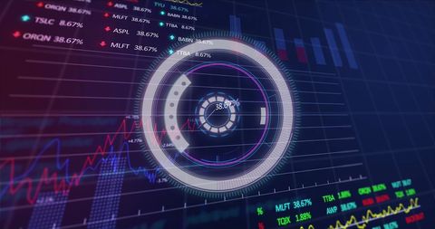 Futuristic Data Interface and Global Analytics Conceptual Art - Download Free Stock Images Pikwizard.com