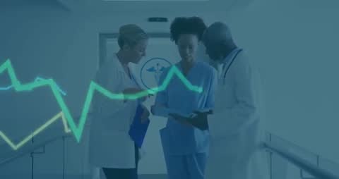 Healthcare Professionals Analyzing Data on Tablets