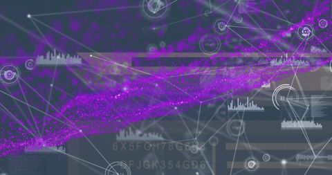 Digital Data Network with Virtual Connections Overlay