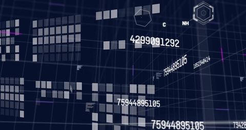 Futuristic Digital Data Processing with Flickering Servers - Download Free Stock Images Pikwizard.com
