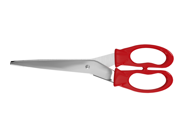 Red Handled Scissors on Transparent Background for Digital Projects and Crafting - Download Free Stock Videos Pikwizard.com