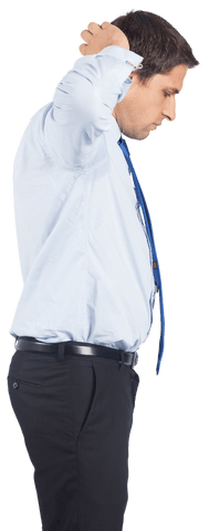 thinking businessman scratching head on transparent background - Download Free Stock Videos Pikwizard.com