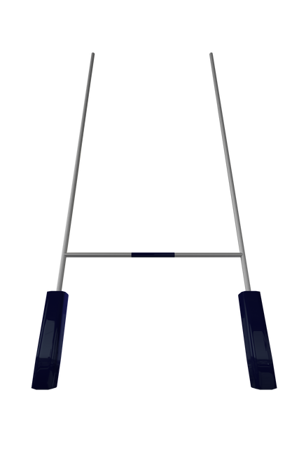 Field Goal Post Digital Illustration on Transparent Background, Sports Theme PNG - Download Free Stock Videos Pikwizard.com