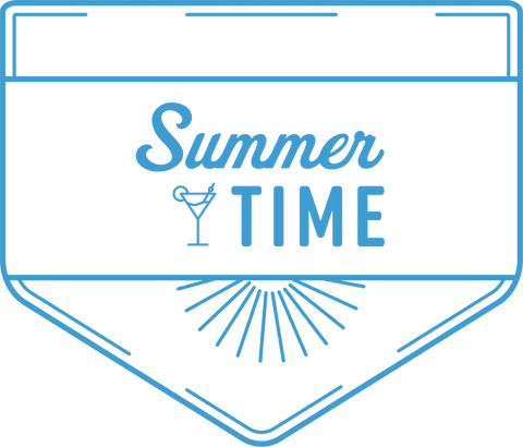 transparent summer time badge with drink illustration - Download Free Stock Videos Pikwizard.com