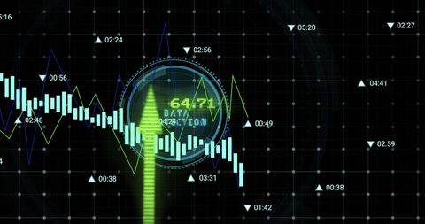 Futuristic Data Analytics Finance Chart Concept - Download Free Stock Images Pikwizard.com