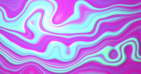 Vibrant Flowing Liquid Colors Abstract Design - Download Free Stock Images Pikwizard.com