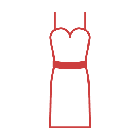 red dress silhouette on transparent background - Download Free Stock Videos Pikwizard.com