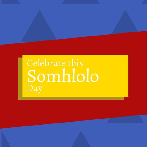 Celebrate Somhlolo Day with Colorful Graphic Design - Download Free Stock Templates Pikwizard.com