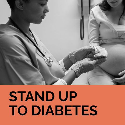 Pregnant Woman Receiving Diabetes Screening from Nurse - Download Free Stock Templates Pikwizard.com