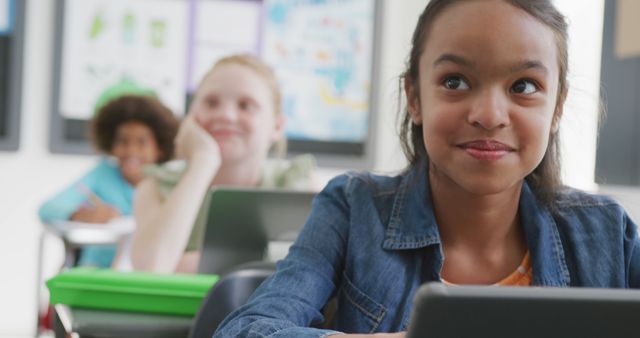 Diverse Students Engaging in Classroom with Laptops - Download Free Stock Images Pikwizard.com