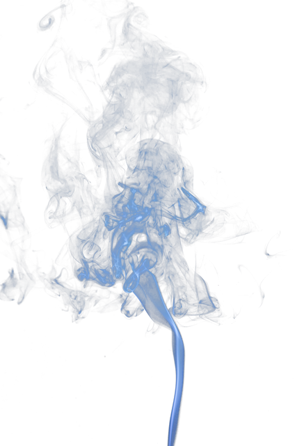 Mystical Blue Smoke on Transparent Background for Unique Designs - Download Free Stock Videos Pikwizard.com