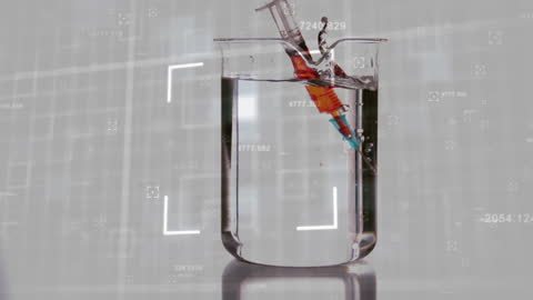 High-Tech Visualization Global Data and AI Concept