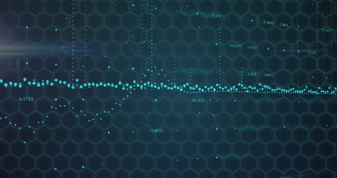 Replicating DNA Strand on Digital Hexagonal Grid