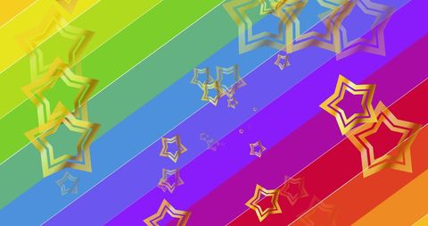 colorful stars on rainbow background celebrating pride month - Download Free Stock Images Pikwizard.com