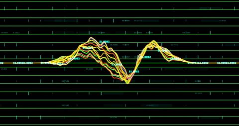 Colorful Stock Market Graph on Dark Grid Background Illustrating Global Economy Trends - Download Free Stock Images Pikwizard.com