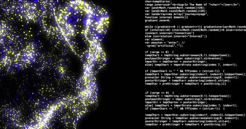 glowing 3d network code data interface - Download Free Stock Images Pikwizard.com