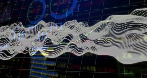 Abstract Digital Waveform Analytics Visualization on Grid