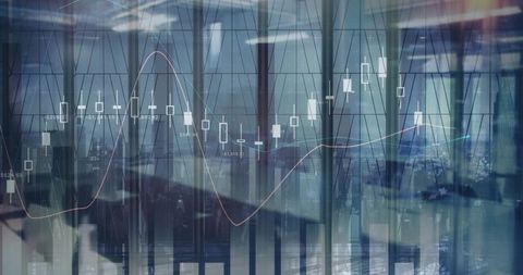 Financial Data Flow with Abstract Business Movement Concept - Download Free Stock Images Pikwizard.com
