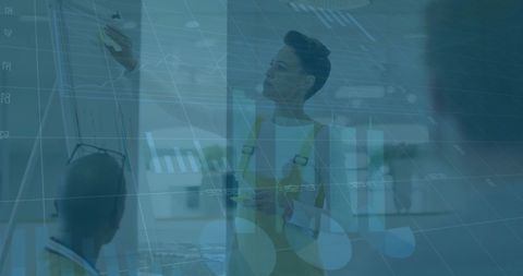 Diverse Business Team Analyzing Financial Data and Charts