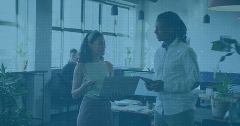 Collaborative discussion in modern open office environment