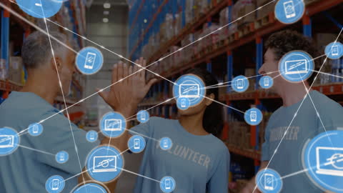 Teamwork and Networking Amid Volunteerism in Warehouse Habitat