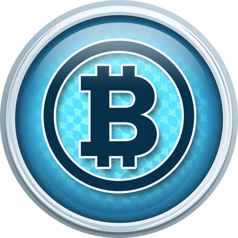 Transparent Virtual Bitcoin Symbol on Blue Background - Download Free Stock Videos Pikwizard.com