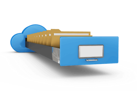 digital file drawer in cloud network on transparent background - Download Free Stock Videos Pikwizard.com