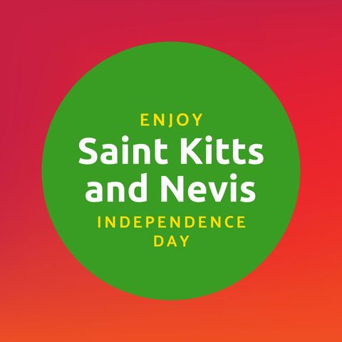 Colorful Celebration of Saint Kitts and Nevis Independence Day - Download Free Stock Templates Pikwizard.com