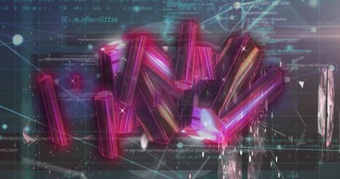 Digital connections on computer processor circuit board