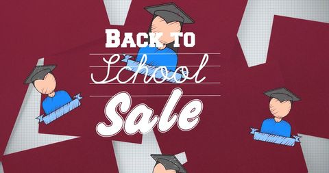 Vibrant Back to School Sale Promotion Banner