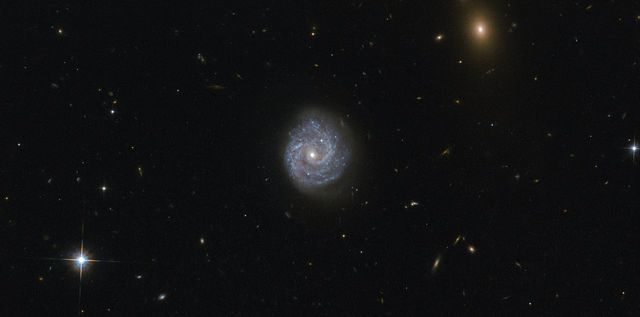 Spiral Galaxy RX J1140.1+0307 in the Virgo Constellation - Download Free Stock Photos Pikwizard.com