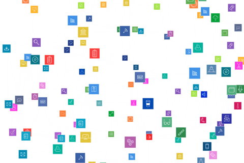 Innovative Technology Network with Connection Icons on Transparent Background - Download Free Stock Videos Pikwizard.com