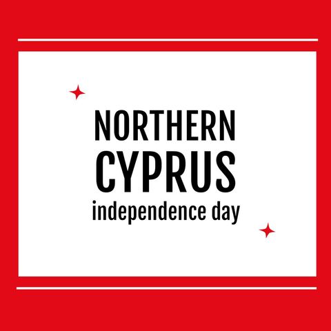 northern cyprus independence day celebration graphic design - Download Free Stock Templates Pikwizard.com