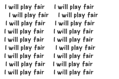 transparent repeated text offering fair play promise - Download Free Stock Videos Pikwizard.com