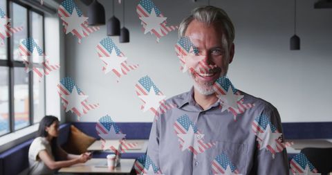 Corporate America Leadership in Modern Office Environment