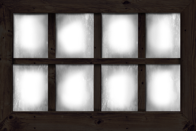 Rustic Wooden Window Frame Design on Transparent Background - Download Free Stock Videos Pikwizard.com