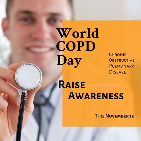 Raise awareness for world copd day with doctor