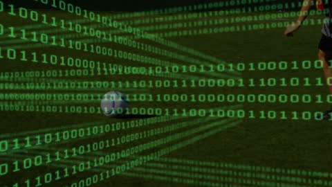 Soccer Training with Digital Data Overlay