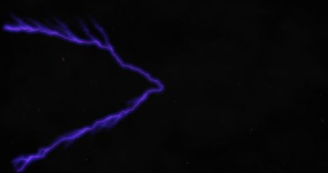 Electric Purple Bolts on Dark Background Representing Dynamic Energy - Download Free Stock Images Pikwizard.com