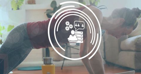 Social Media Integration in Home Fitness