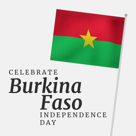 Burkina Faso Independence Day Flag Celebration Poster - Download Free Stock Templates Pikwizard.com