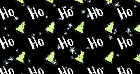 festive christmas pattern with trees and snowflakes - Download Free Stock Images Pikwizard.com