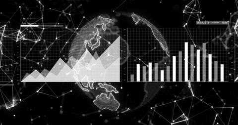 global data analytics with artificial intelligence interface - Download Free Stock Images Pikwizard.com