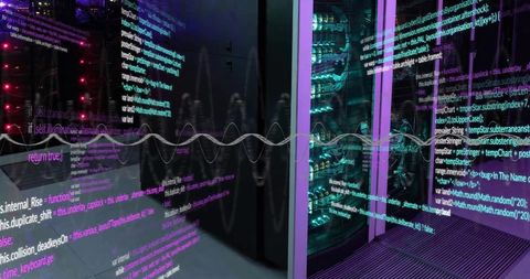 Virtual Interface Overlay in Modern Data Center - Download Free Stock Images Pikwizard.com