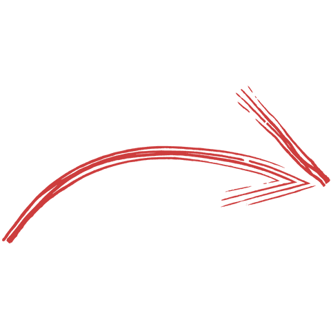 Hand-Drawn Curved Red Arrow on Transparent Background - Download Free Stock Videos Pikwizard.com