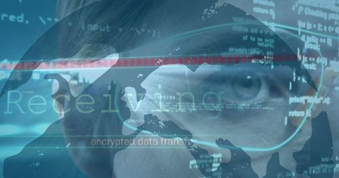 innovative technology overlaid with female profile using smartphone - Download Free Stock Images Pikwizard.com