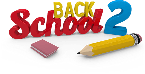 Transparent Back to School Text with Pencil and Supplies - Download Free Stock Videos Pikwizard.com