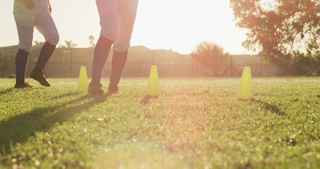 Sunset Baseball Training Session with Soft Focus - Download Free Stock Images Pikwizard.com