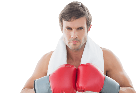 Transparent Boxing Enthusiast Wearing Gloves and Focused Gaze - Download Free Stock Videos Pikwizard.com