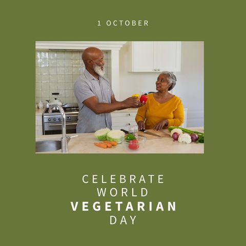 Senior African American Couple Enjoying Cooking Together - Download Free Stock Templates Pikwizard.com